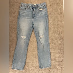 ⭐️MADEWELL High Rise Slim Crop Boyjean ⭐️